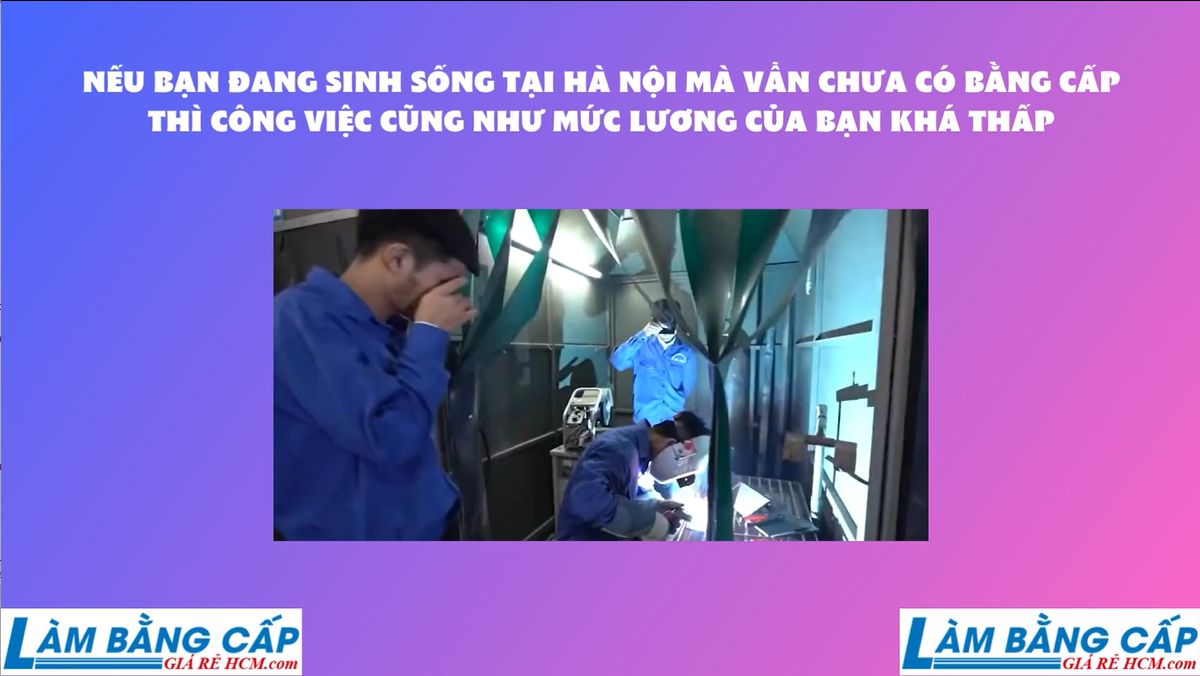 Làm Bằng Trung Cấp Có Hồ Sơ Gốc Tại Hà Nội Chất Lượng