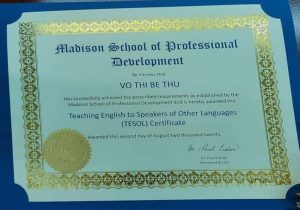 Làm Chứng Chỉ TESOL Tại Làm Bằng Cấp Giá Rẻ HCM