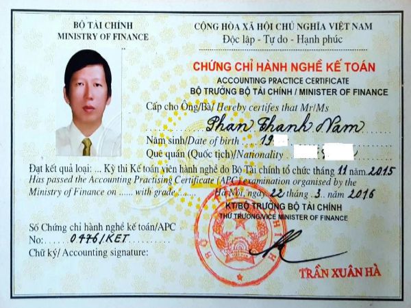 Làm Chứng Chỉ Kế Toán Viên Lấy Ngay Tại Làm Bằng Cấp Giá Rẻ HCM