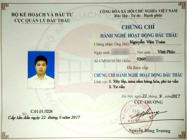 Chi phí làm chứng chỉ nghề giả tại Làm Bằng Cấp Giá Rẻ HCM