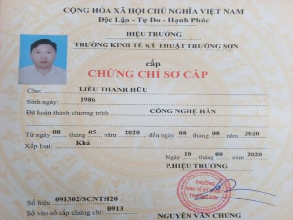 Định nghĩa về chứng chỉ nghề hàn