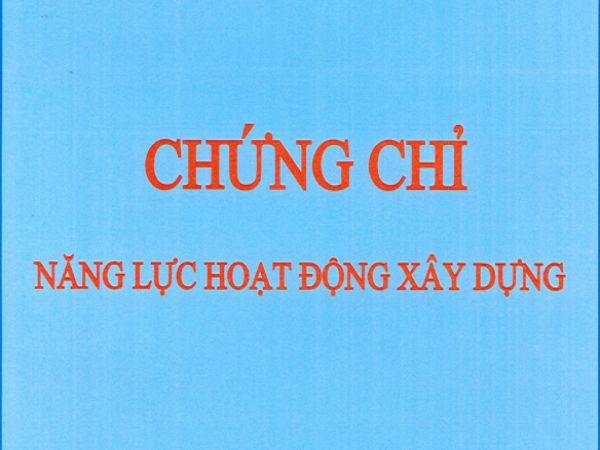 Những loại chứng chỉ nghề xây dựng hot nhất hiện nay