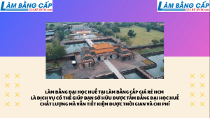 Làm Bằng Đại Học Huế Có Hồ Sơ Gốc Tại Trường