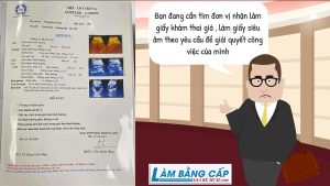 Làm Giấy Khám Thai Giả - Siêu Âm Giả Tại Làm Bằng Cấp Giá Rẻ HCM