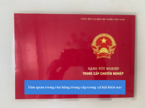 Làm Bằng Trung Cấp Giả Giá Rẻ Bao Sử Dụng Toàn Quốc