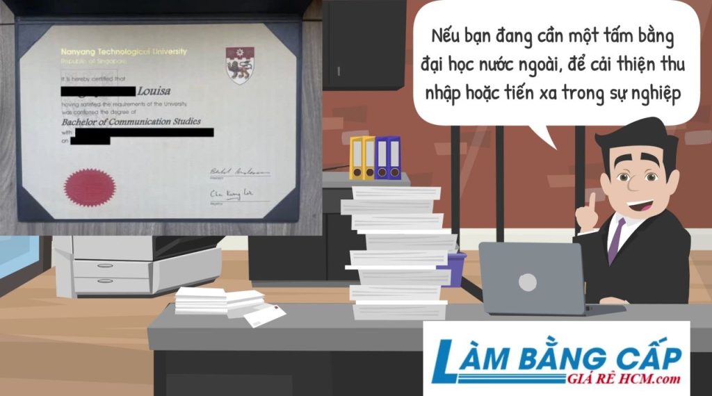 Làm Bằng Đại Học Nước Ngoài Chuẩn Tại Làm Bằng Cấp Giá Rẻ HCM