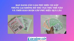 Liên Hệ Làm Phù Hiệu Xe Giả Tại Làm Bằng Cấp Giá Rẻ HCM