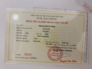 Làm Bằng Cấp 2 Kèm Học Bạ Không Cần Học Bao Sử Dụng