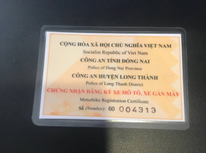 Làm Cavet Xe Giả Phôi Thật Không Cần Cọc Bao Lưu Thông