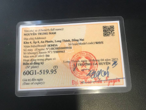 Làm Cavet Xe Giả Phôi Thật Không Cần Cọc Bao Lưu Thông