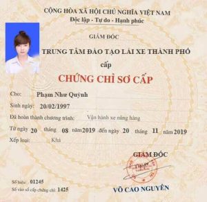 Làm Chứng Chỉ Xe Nâng Lấy Ngay Bao Xin Việc Thành Công