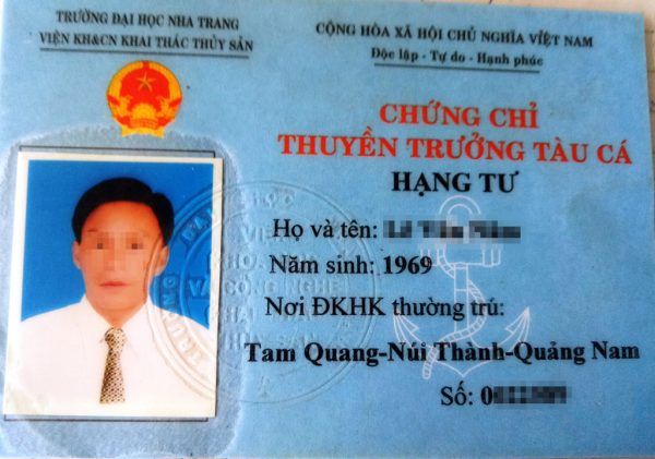 Làm Bằng Thuyền Trưởng Phôi Thật Bao Sử Dụng Toàn Quốc