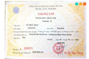 Làm Chứng Chỉ Dạy Anh Văn Thiếu Nhi Bao Công Chứng