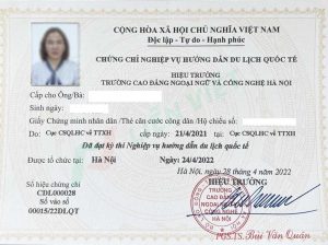 Làm Chứng Chỉ Tiếng Thái Lan Làm Hướng Dẫn Viên Du Lịch